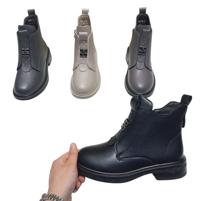 Ботинки женские демисезонные MOMOTARI искусственная кожа 7602 Ботинки женские демисезонные MOMOTARI искусственная кожа 7602