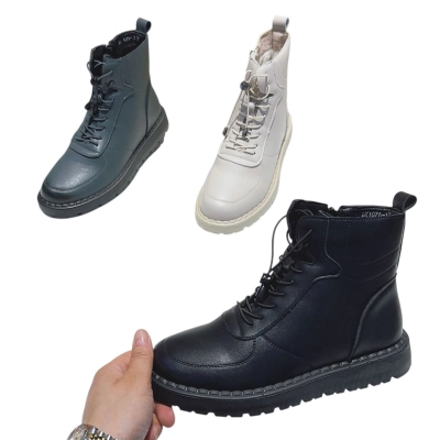 Ботинки женские демисезонные MOMOTARI искусственная кожа BK1076 Ботинки женские демисезонные MOMOTARI искусственная кожа BK1076