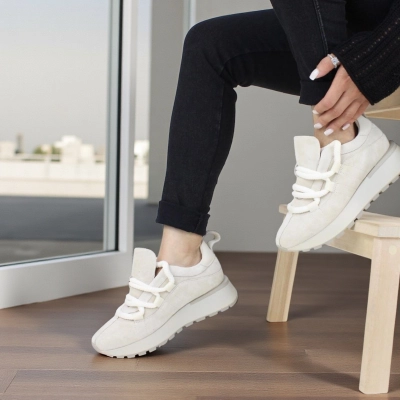 Кроссовки женские демисезонные натуральная замша бежевые F1000-3 Кроссовки женские демисезонные натуральная замша бежевые F1000-3