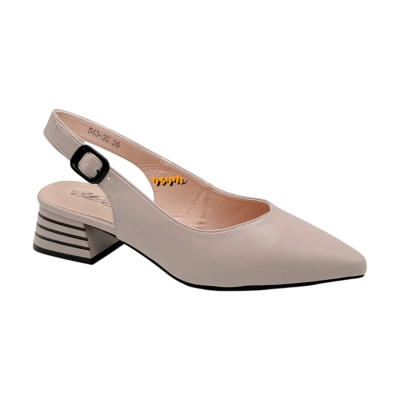 Туфли женские летние YZY спрессованная натуральная кожа кремовые 543-3G Туфли женские летние YZY спрессованная натуральная кожа кремовые 543-3G