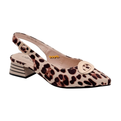 Туфли женские летние YZY спрессованная натуральная замша леопардовые 543-2B1 Туфли женские летние YZY спрессованная натуральная замша леопардовые 543-2B1