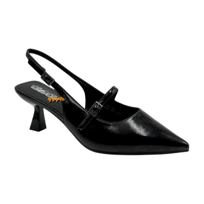 Туфли женские летние YZY спрессованная натуральная лак кожа черные 2117-3V Туфли женские летние YZY спрессованная натуральная лак кожа черные 2117-3V