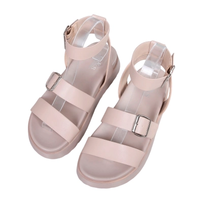 Сандалии женские GUOQISONG G&S искусственная кожа пудровые 7137 Сандалии женские GUOQISONG G&S искусственная кожа пудровые 7137