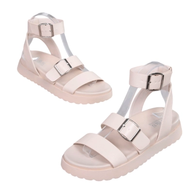 Сандалии женские GUOQISONG G&S искусственная кожа бежевые 7137-3 Сандалии женские GUOQISONG G&S искусственная кожа бежевые 7137-3