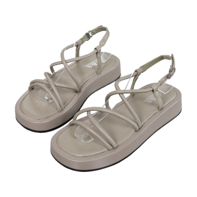 Сандалии женские GUOQISONG G&S искусственная кожа хаки 879-15 Сандалии женские GUOQISONG G&S искусственная кожа хаки 879-15