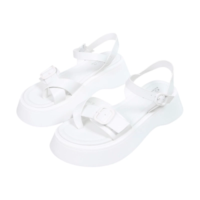 Сандалии женские GUOQISONG G&S искусственная кожа белые HF36-2 Сандалии женские GUOQISONG G&S искусственная кожа белые HF36-2