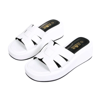 Сабо женские GUOQISONG G&S искусственная кожа белые 622-22 Сабо женские GUOQISONG G&S искусственная кожа белые 622-22