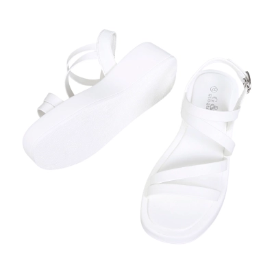 Сандалии женские GUOQISONG G&S искусственная кожа белые 622-12 Сандалии женские GUOQISONG G&S искусственная кожа белые 622-12