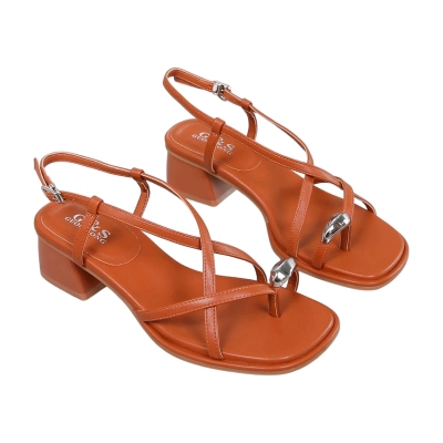 Босоножки женские GUOQISONG G&S искусственная кожа коричневые M402-7 Босоножки женские GUOQISONG G&S искусственная кожа коричневые M402-7