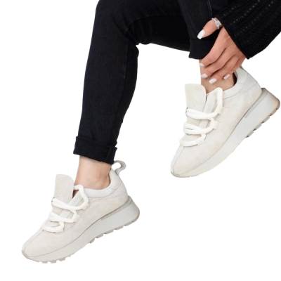 Кроссовки женские SAIVVILA натуральная замша бежевые F1000-3 Кроссовки женские SAIVVILA натуральная замша бежевые F1000-3