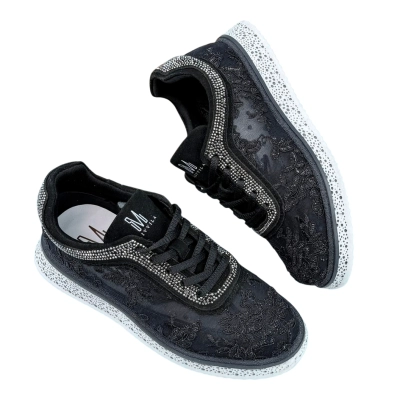 Кроссовки женские летние SAIVVILA сетка черные 7023 Кроссовки женские летние SAIVVILA сетка черные 7023