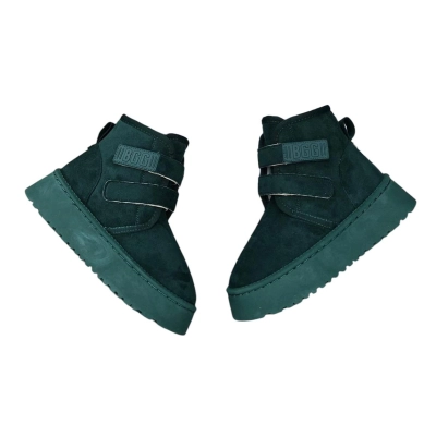 Угги женские на зиму искусственная замша изумрудные 8922 Угги женские на зиму искусственная замша изумрудные 8922