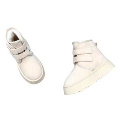 Угги женские на зиму искусственная замша бежевые 8923 Угги женские на зиму искусственная замша бежевые 8923