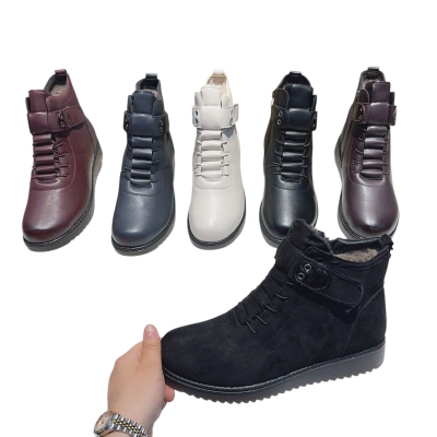 Ботинки женские батал зимние MOMOTARI искусственная кожа BK828 Ботинки женские батал зимние MOMOTARI искусственная кожа BK828