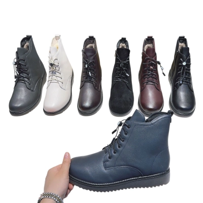 Ботинки женские батал зимние MOMOTARI искусственная кожа BK829 Ботинки женские батал зимние MOMOTARI искусственная кожа BK829