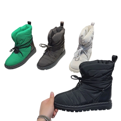 Дутики женские зимние MOMOTARI текстиль BK1122 Дутики женские зимние MOMOTARI текстиль BK1122