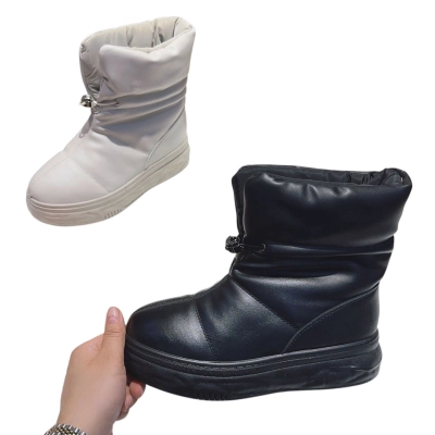 Дутики женские зимние MOMOTARI искусственная кожа BK1150 Дутики женские зимние MOMOTARI искусственная кожа BK1150