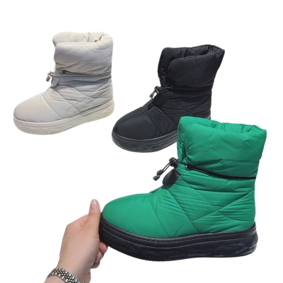 Дутики женские зимние MOMOTARI текстиль BK1152 Дутики женские зимние MOMOTARI текстиль BK1152