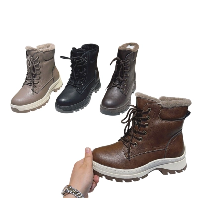 Ботинки женские зимние MOMOTARI искусственная кожа D5-5 Ботинки женские зимние MOMOTARI искусственная кожа D5-5