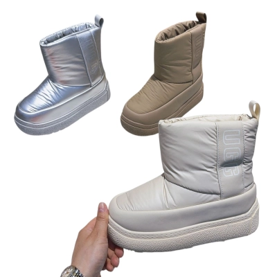 Дутики женские зимние MOMOTARI искусственная кожа текстиль Q860 Дутики женские зимние MOMOTARI искусственная кожа текстиль Q860