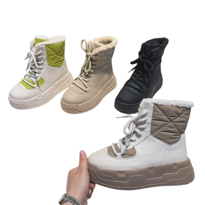 Дутики женские зимние MOMOTARI искусственная кожа текстиль Q821 Дутики женские зимние MOMOTARI искусственная кожа текстиль Q821