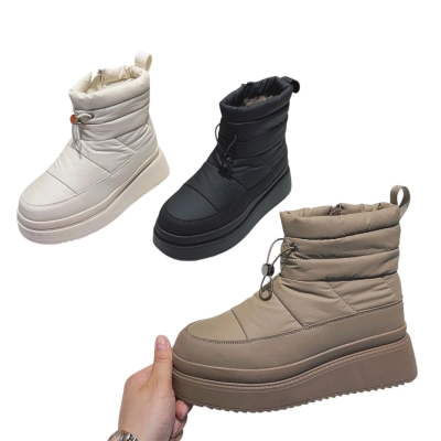 Дутики женские зимние MOMOTARI искусственная кожа текстиль Q880 Дутики женские зимние MOMOTARI искусственная кожа текстиль Q880