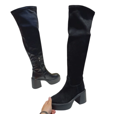 Сапоги женские зимние MOMOTARI натуральная замша PM101 Сапоги женские зимние MOMOTARI натуральная замша PM101