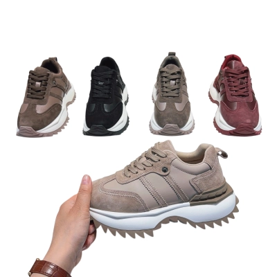 Кроссовки женские MOMOTARI комбинированная кожа ZJ001 Кроссовки женские MOMOTARI комбинированная кожа ZJ001