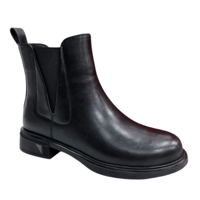 Ботинки женские челси демисезонные PINDIAN искусственная кожа черные 8641 Ботинки женские челси демисезонные PINDIAN искусственная кожа черные 8641