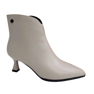 Ботильоны женские PINDIAN прессованная кожа бежевые 8650 Ботильоны женские PINDIAN прессованная кожа бежевые 8650