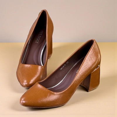 Туфли женские лодочки искусственная кожа кофейные 12103 Туфли женские лодочки искусственная кожа кофейные 12103