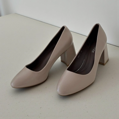 Туфли женские лодочки искусственная кожа капучино 12118 Туфли женские лодочки искусственная кожа капучино 12118