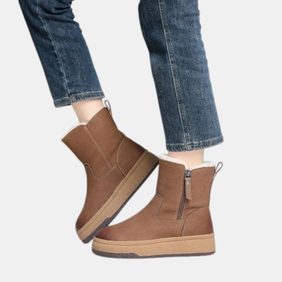 Ботинки женские зимние натуральная кожа коричневые YM018-6 Ботинки женские зимние натуральная кожа коричневые YM018-6