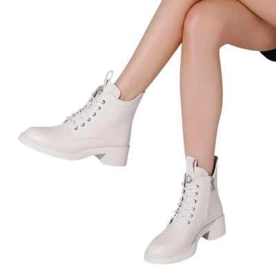 Ботинки женские SAIVVILA искусственная кожа бежевые X801-3 Ботинки женские SAIVVILA искусственная кожа бежевые X801-3