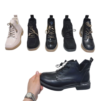 Ботинки женские демисезонные MOMOTARI искусственная кожа AM01 Ботинки женские демисезонные MOMOTARI искусственная кожа AM01