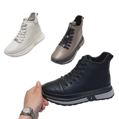 Ботинки женские спорт демисезонные MOMOTARI искусственная кожа ZJ015 Ботинки женские спорт демисезонные MOMOTARI искусственная кожа ZJ015