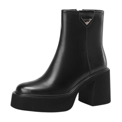 Ботильоны женские SAIVVILA искусственная кожа черные X809-1 Ботильоны женские SAIVVILA искусственная кожа черные X809-1