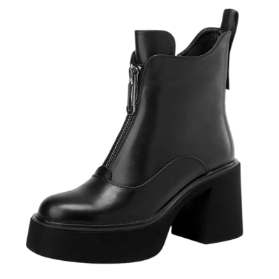 Ботильоны женские SAIVVILA искусственная кожа черные X813-1 Ботильоны женские SAIVVILA искусственная кожа черные X813-1