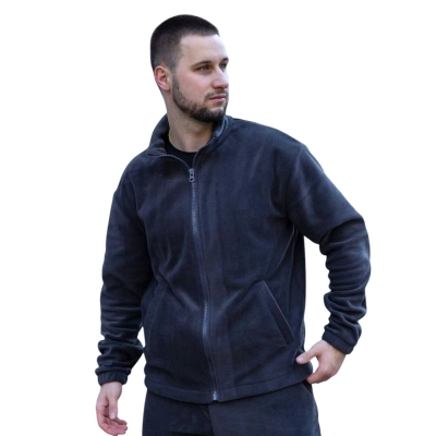 Мужской костюм двойка флис двусторонний графитовый 8019 Мужской костюм двойка флис двусторонний графитовый 8019