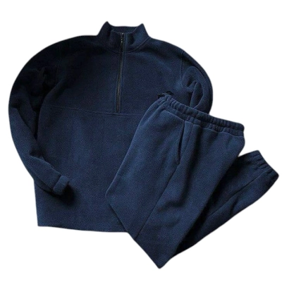 Мужской костюм флис двухсторонний синий 8025 Мужской костюм флис двухсторонний синий 8025