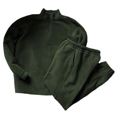 Мужской костюм флис двухсторонний хаки 8028 Мужской костюм флис двухсторонний хаки 8028