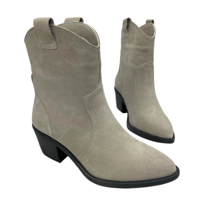 Казаки женские демисезонные натуральная замша бежевые E8690-24P Казаки женские демисезонные натуральная замша бежевые E8690-24P