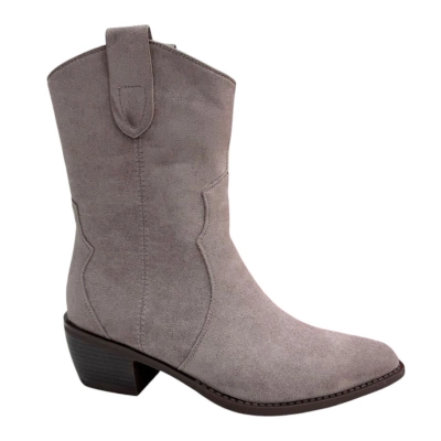 Полусапожки казаки женские PINDIAN искусственная замша бежевые 8389 Полусапожки казаки женские PINDIAN искусственная замша бежевые 8389