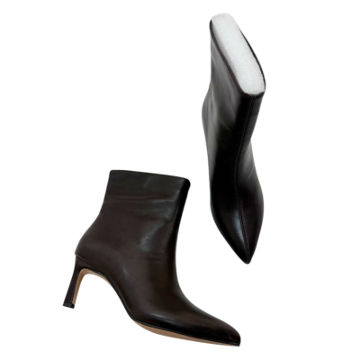 Ботильоны женские демисезонные натуральная кожа коричневые E7388-7 Ботильоны женские демисезонные натуральная кожа коричневые E7388-7