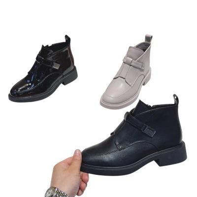 Ботинки женские демисезонные MOMOTARI натуральная кожа P237 Ботинки женские демисезонные MOMOTARI натуральная кожа P237