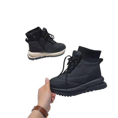 Дутики женские спорт зимние MOMOTARI текстиль T902 Дутики женские спорт зимние MOMOTARI текстиль T902