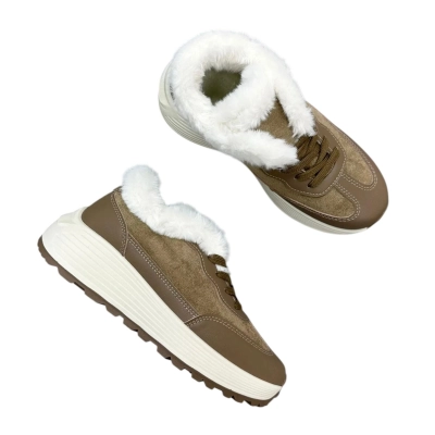 Кроссовки женские зимние ADMLIS искусственная замша с кожей хаки F263-1 Кроссовки женские зимние ADMLIS искусственная замша с кожей хаки F263-1