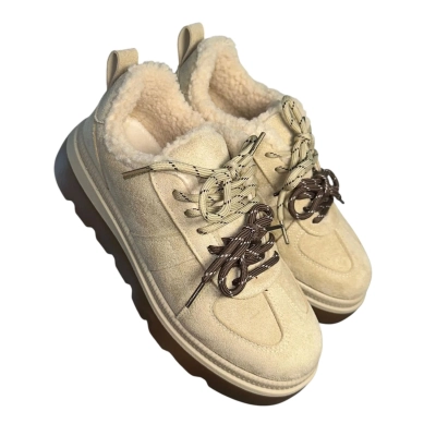 Полуботинки женские зимние ADMLIS искусственная замша бежевые F9016-13 Полуботинки женские зимние ADMLIS искусственная замша бежевые F9016-13