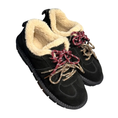 Полуботинки женские зимние ADMLIS натуральная замша черные FW33 Полуботинки женские зимние ADMLIS натуральная замша черные FW33