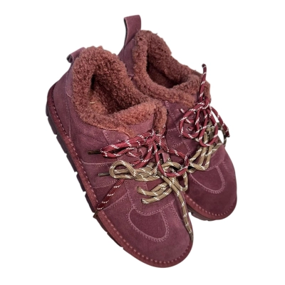 Полуботинки женские зимние ADMLIS натуральная замша бордовые FW33-2 Полуботинки женские зимние ADMLIS натуральная замша бордовые FW33-2